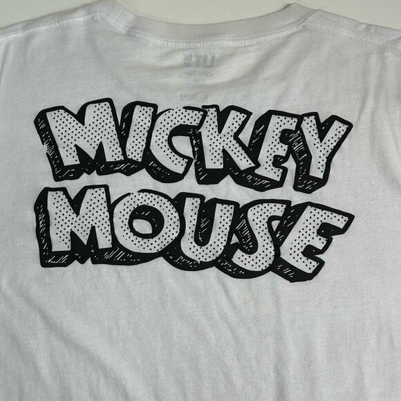 EUC | Uniqlo UT x Disney | Joshua Vides Mickey Mouse Tee | White/Black | XXL - Picture 5 of 15